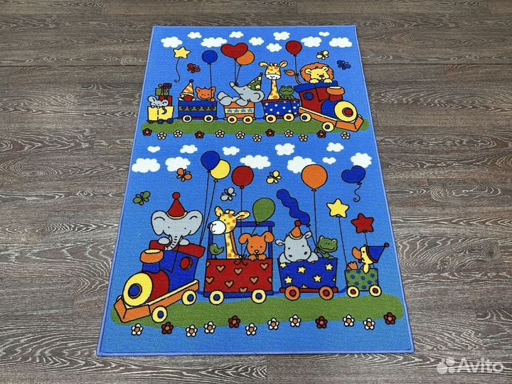 Ковер безворсовый,палас детский 1.0х1.5м