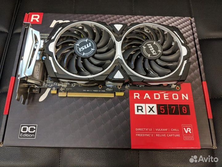 Водеокарта RX 570 8gb