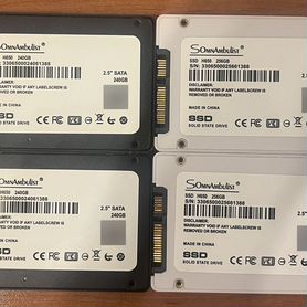 Ssd диск новые и бу 128 240 256 512gb, 1 tb