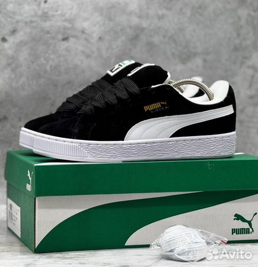 Кроссовки мужские зимние puma suede xl дутыши