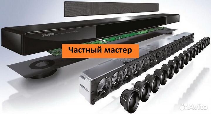 Ремонт саундбаров/акустических систем/сабвуферов