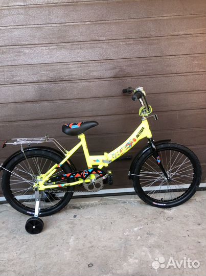 Новый складной детский велосипед altair 20