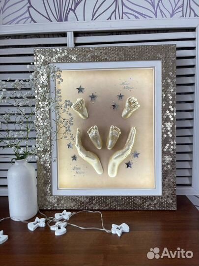 Слепки ручек и ножек