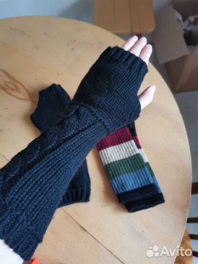 Митенки длинные