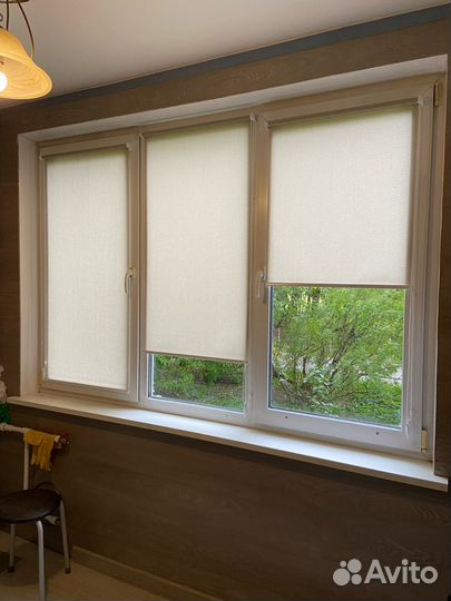 Рулонные шторы BlackOut жалюзи с установкой