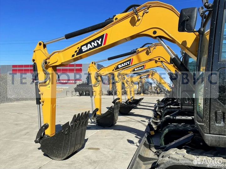 Мини-экскаватор Sany SY75C, 2023