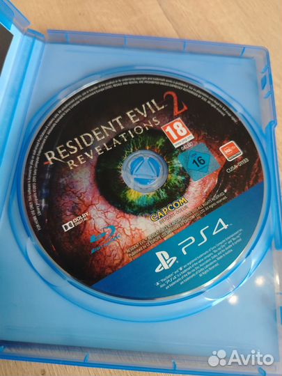 Resident Evil Revelations 2 диск для ps4