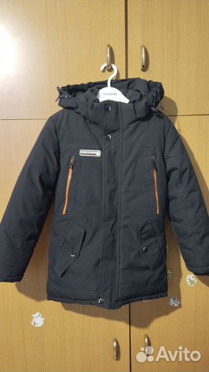 Пуховик для мальчика 122