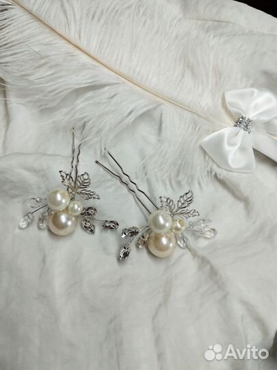 Шпильки свадебные