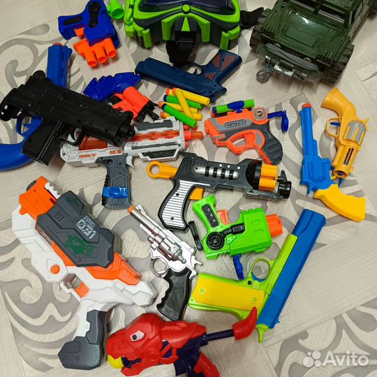 Детские игрушки пакетом для мальчика