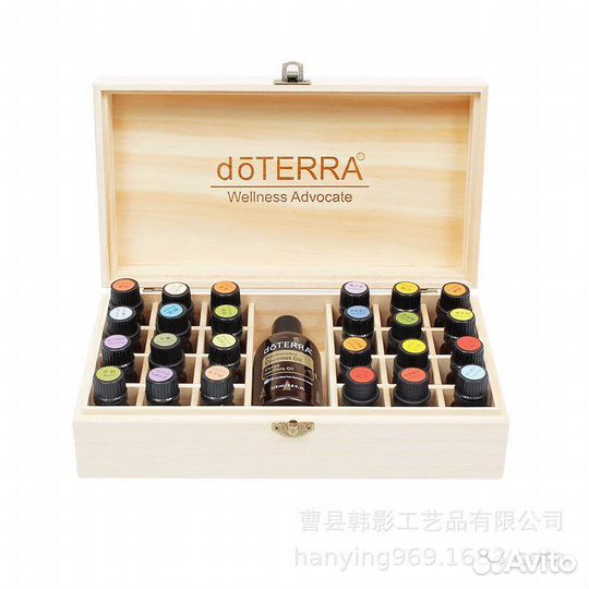 Дервянная коробка Doterra