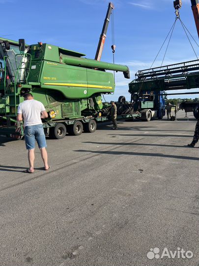 Услуги низкорамного трала