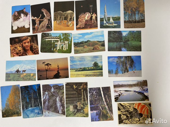 Календарики советские СССР