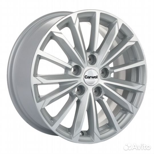 R16 5x114,3 6,5J ET50 D66,1 Carwel Тевриз 1611 (Du