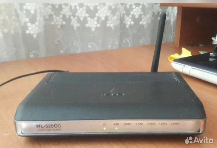 Wi-Fi роутер asus WL-520GC