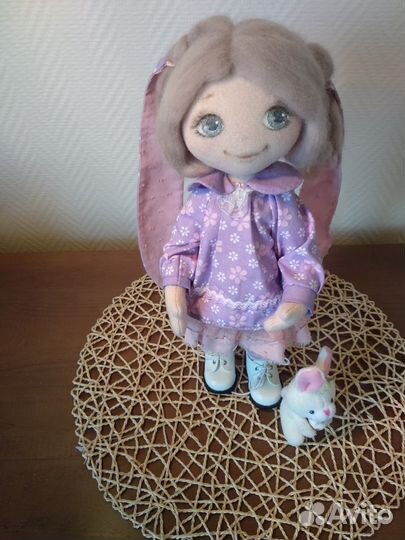 Куколка и зайчик с куличом