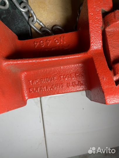 Тиски для сварки фланцев ridgid 464