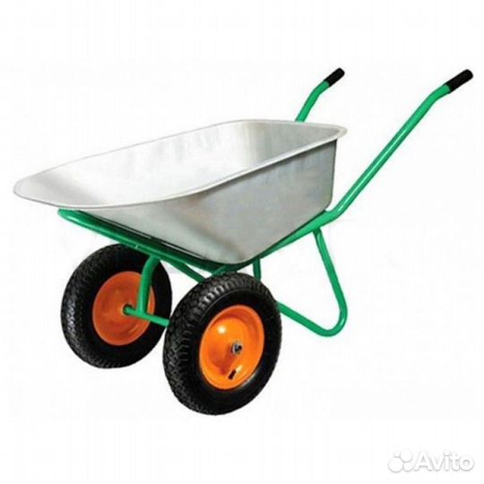 Тачка строительная 110 л 250 кг TOR 422ZP двухколе