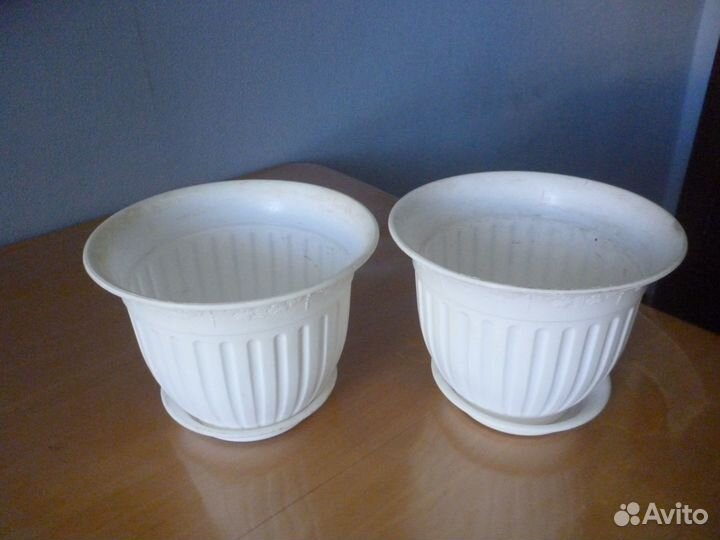 Цветочные горшки бу