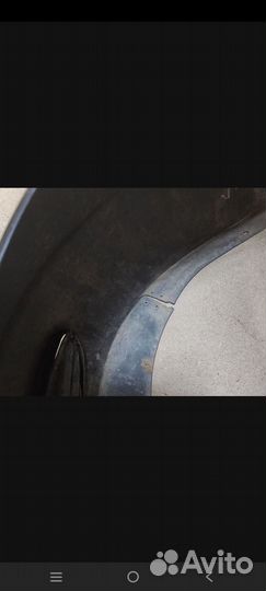 Бампер передний priora 1