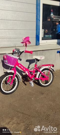 Детский велосипед для девочек stels talisman 14