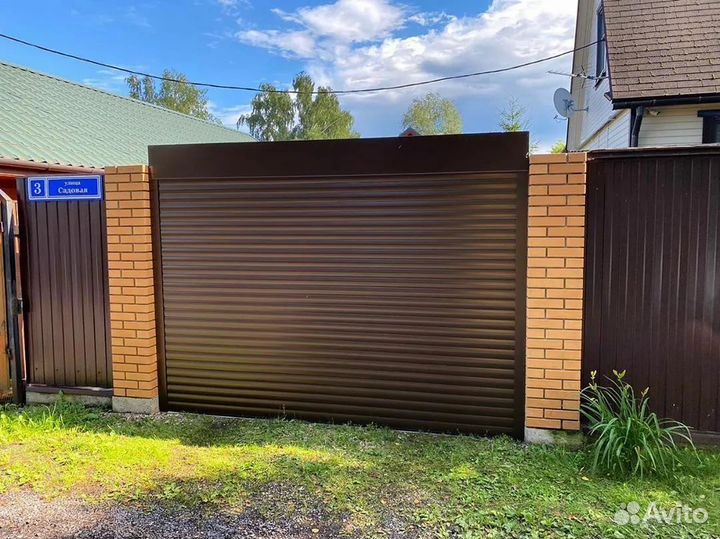 Роллетные ворота (рольворота)