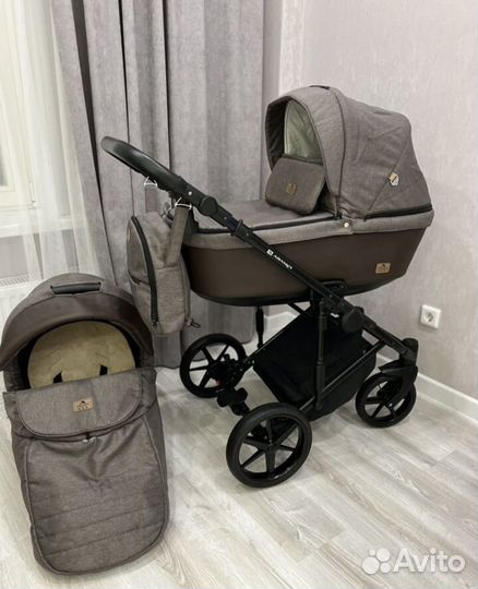 Коляска 3 в 1 adamex Amelia