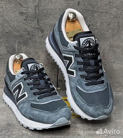 Кроссовки New Balance 574 Stone Island