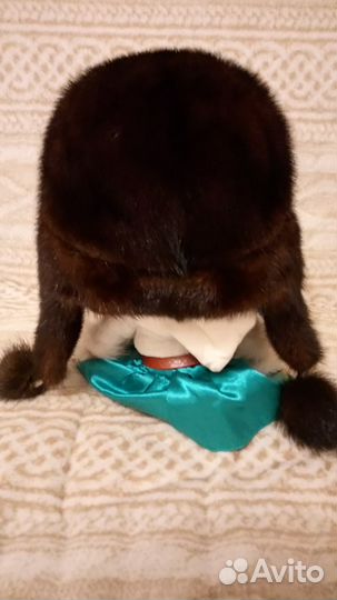 Шапка норковая женская