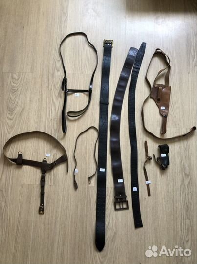 Ремень офицера, держатель фонаря