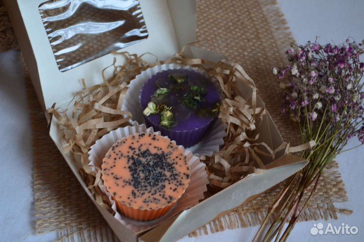 Набор мыла ручной работы. Набор 