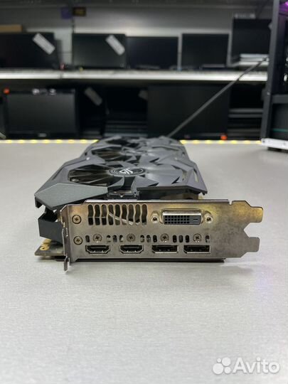 Видеокарта Asus GeForce GTX 1080Ti 11G на запчасти