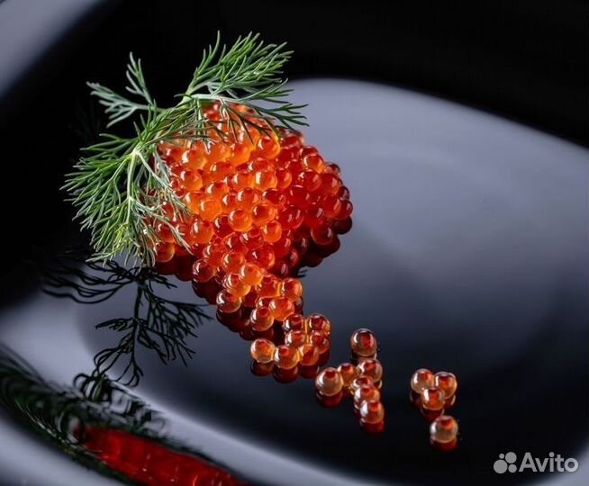 Красная икра кеты с Сахалина