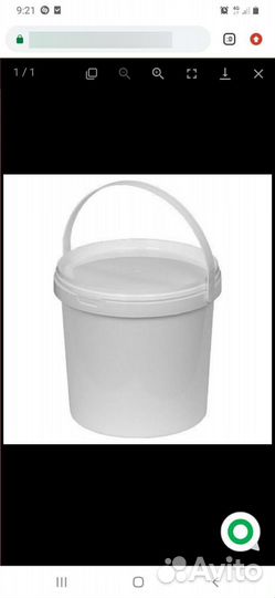 Ведра пищевые 5л и 3л