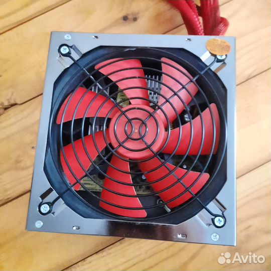 Блок питания crown 650watt/Оплётка/пломба