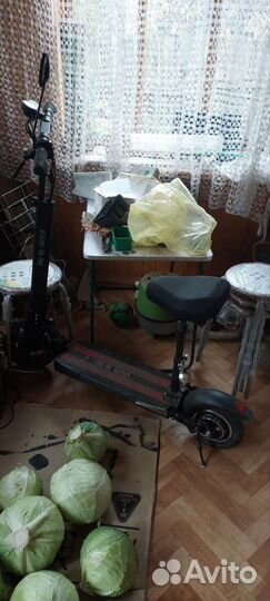 Электросамокат с сиденьем