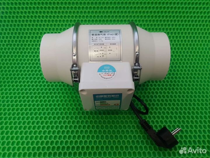 Вентилятор канальный 100(TD-250/100 Silent)