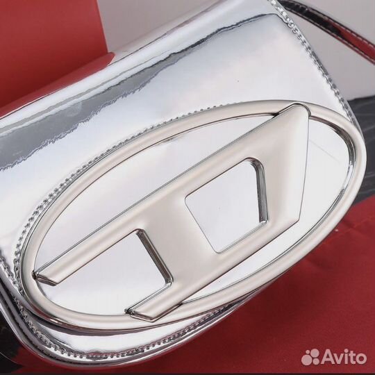 Сумка-тоут diesel silver