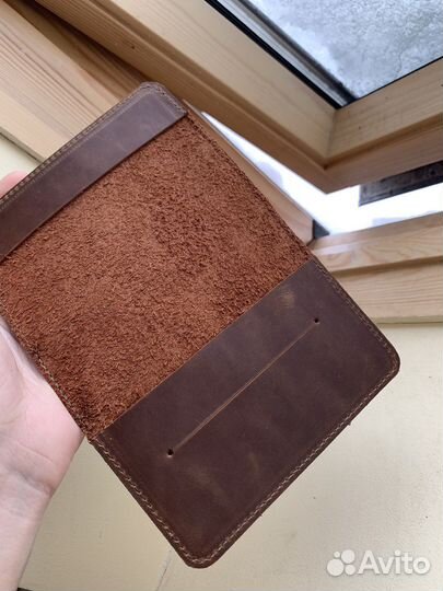 Обложка на паспорт натуральная кожа