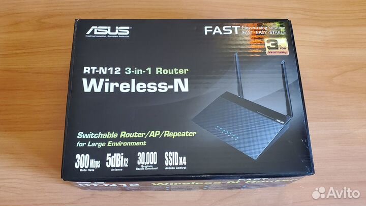 Wi-Fi роутер Asus RT-N12 C1