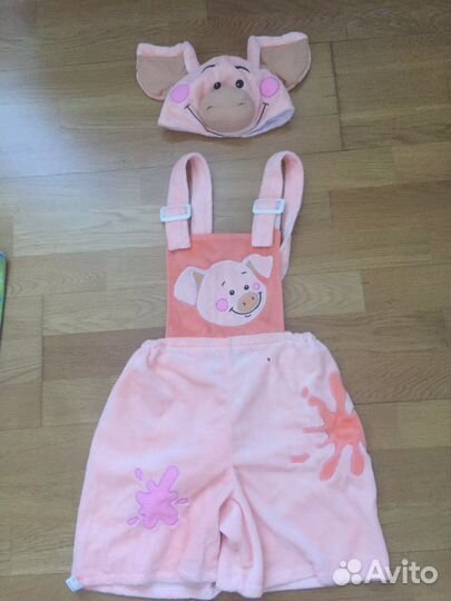 Прокат костюм поросенка детский