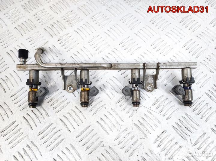 Рейка топливная Fiat Stilo 1.6 z16xep 55354612