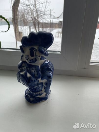 Петушок гжель