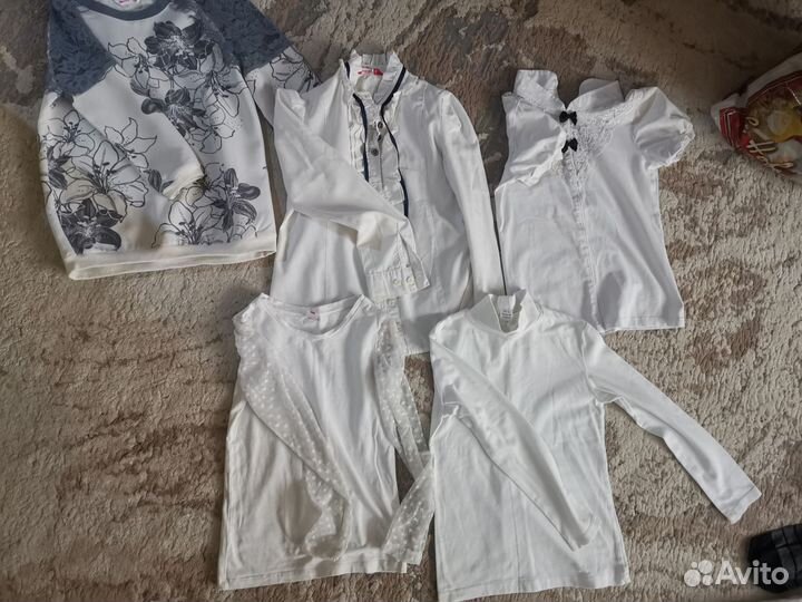 Вещи пакетом на девочку 128 134 140