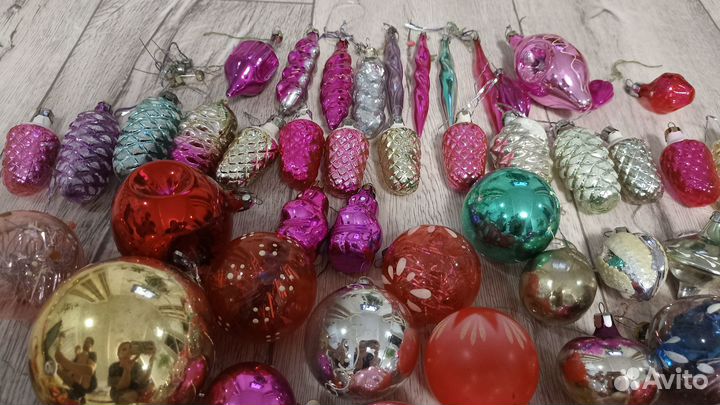 Игрушки ёлочные СССР