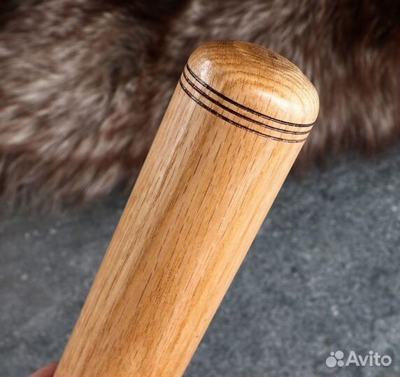 Бита деревянная сувенирная,50 см, массив дуба