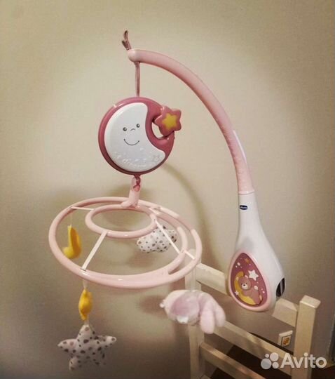 Мобиль детский Chicco бу