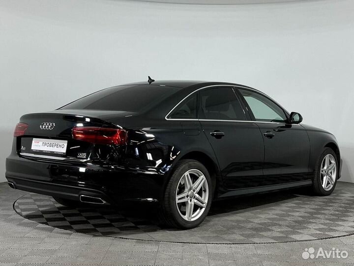 Audi A6 2.0 AMT, 2018, 78 556 км