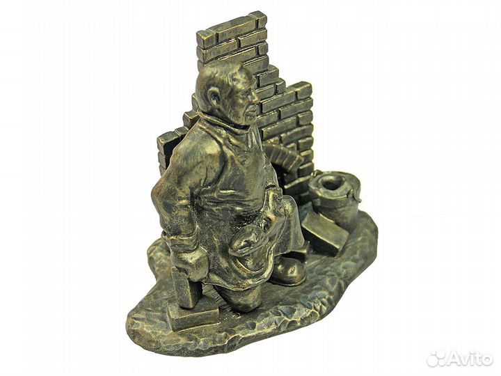 Статуэтка чугунная «Печник»