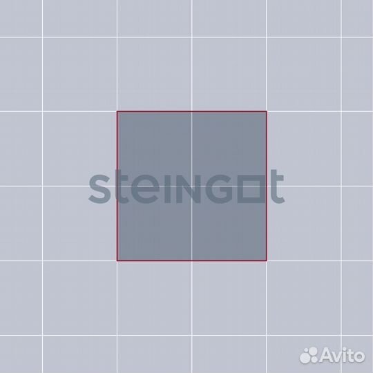 Тротуарная плитка Квадрат 400х400х80